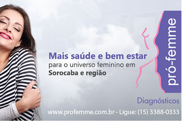 Convênios com o Centro de diagnósticos Pró-Femme em Sorocaba